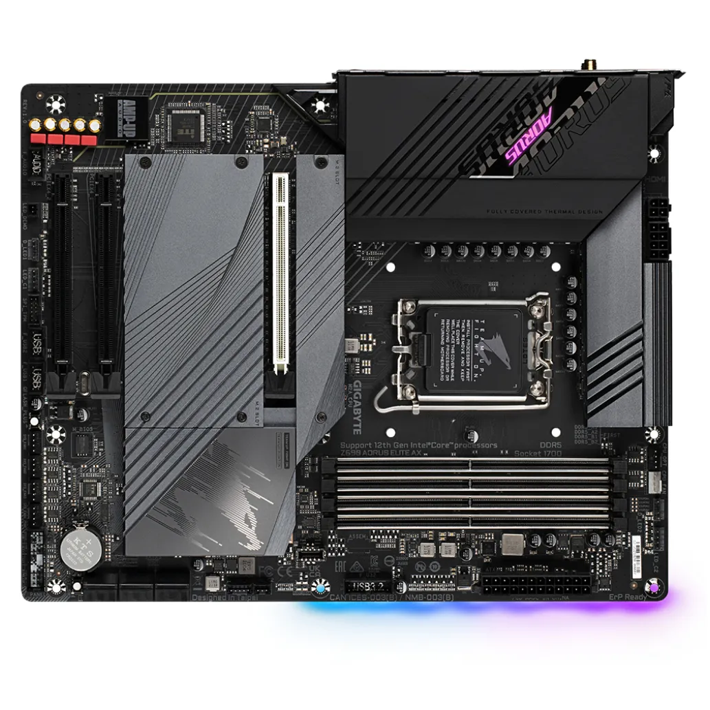 Osnovna plošča 1700 Gigabyte Z690 Aorus Elite AX ATX USB-C, DP, HDMI Osnovna plošča 1700 Gigabyte Z690 Aorus Elite AX ATX USB-C, DP, HDMI