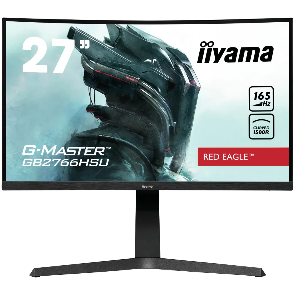 Monitor Iiyama 68,6 cm (27,0") GB2766HSU-B1D 1920x1080 Curved Gaming 165Hz VA 1ms 2xHDMI DisplayPort 2xUSB2.0 Zvočniki FreeSync Premium Monitor Iiyama 68,6 cm (27,0") GB2766HSU-B1D 1920x1080 Curved Gaming 165Hz VA 1ms 2xHDMI DisplayPort 2xUSB2.0 Zvočniki FreeSync Premium