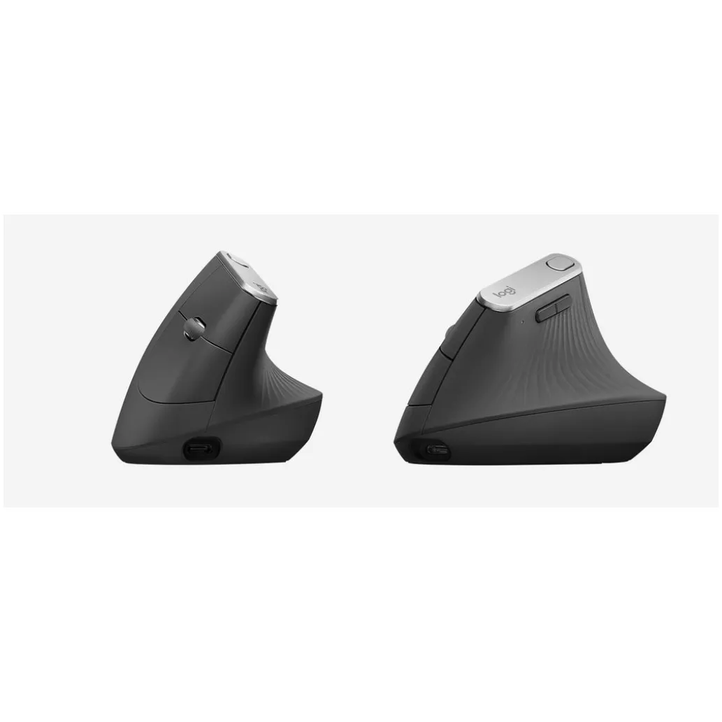 Miš brezžična + Bluetooth napredno ergonomska Logitech MX Vertical USB-C silent Unifying grafitna (910-005448) Miš brezžična + Bluetooth napredno ergonomska Logitech MX Vertical USB-C silent Unifying grafitna (910-005448)