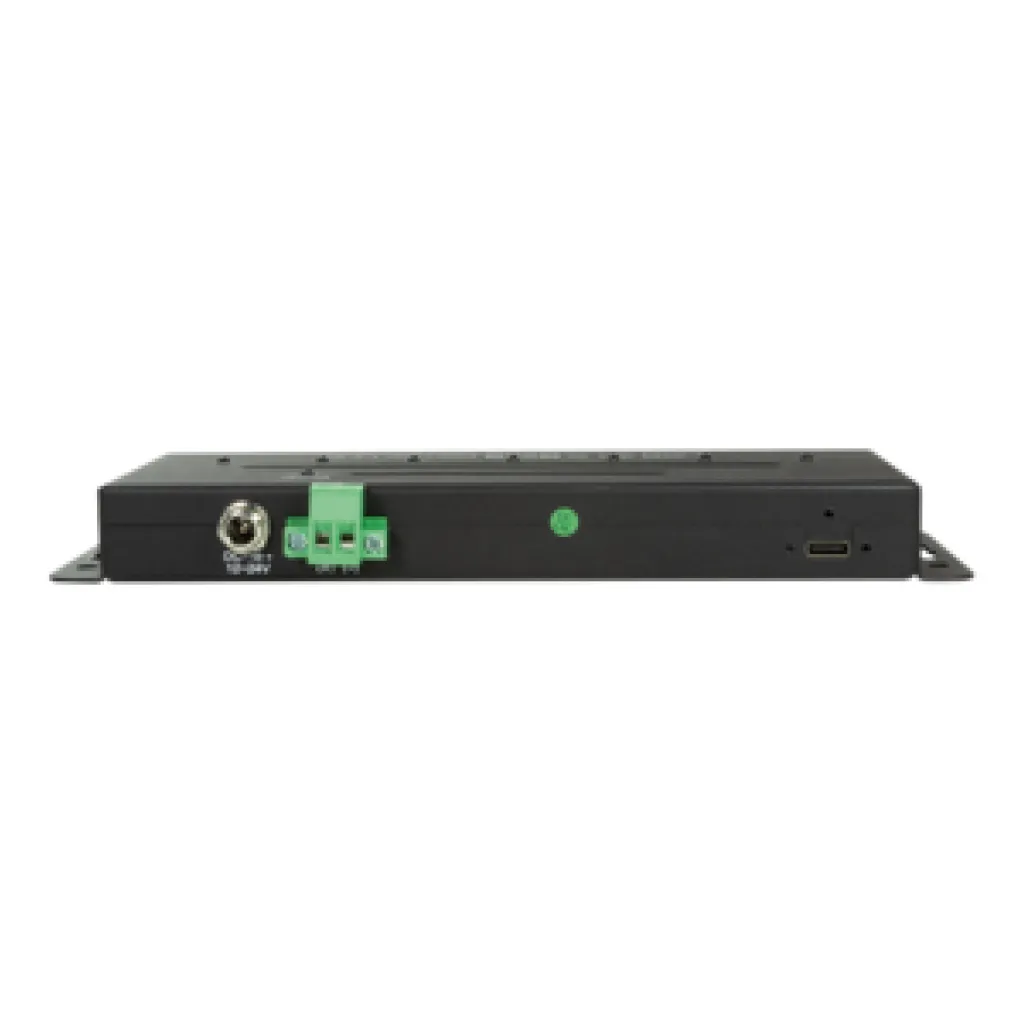 HUB USB-C Industrijski 4xUSB3.0 3xUSB-C LogiLink+ napajalnik črn (UA0319) HUB USB-C Industrijski 4xUSB3.0 3xUSB-C LogiLink+ napajalnik črn (UA0319)
