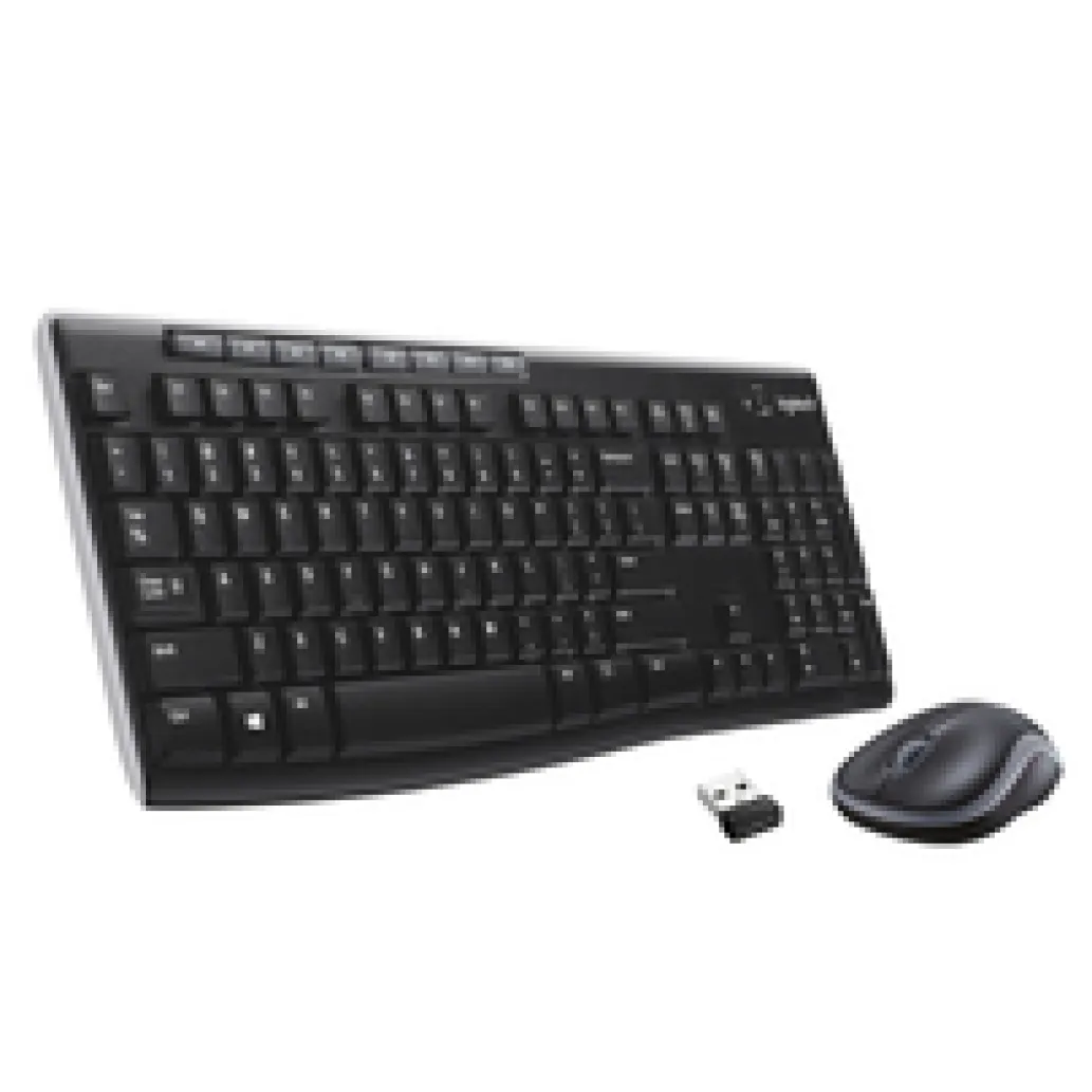 Tipkovnica in miš Logitech brezžična desktop MK270 UK veliki Enter (920-004509) Tipkovnica in miš Logitech brezžična desktop MK270 UK veliki Enter (920-004509)