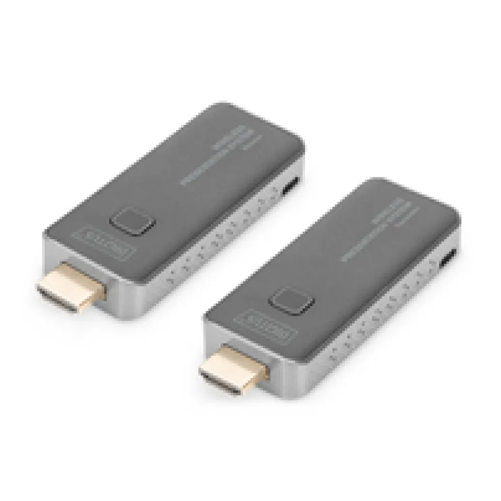 Brezžični ojačevalec signala HDMI SET Click & Present MINI Digitus (DS-55319) Brezžični ojačevalec signala HDMI SET Click & Present MINI Digitus (DS-55319)