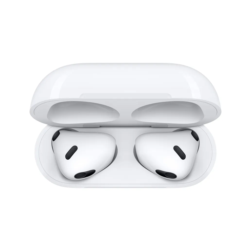 Slušalke brezžične ušesne Bluetooth stereo Apple - bela (MME73ZM/A) Slušalke brezžične ušesne Bluetooth stereo Apple - bela (MME73ZM/A)