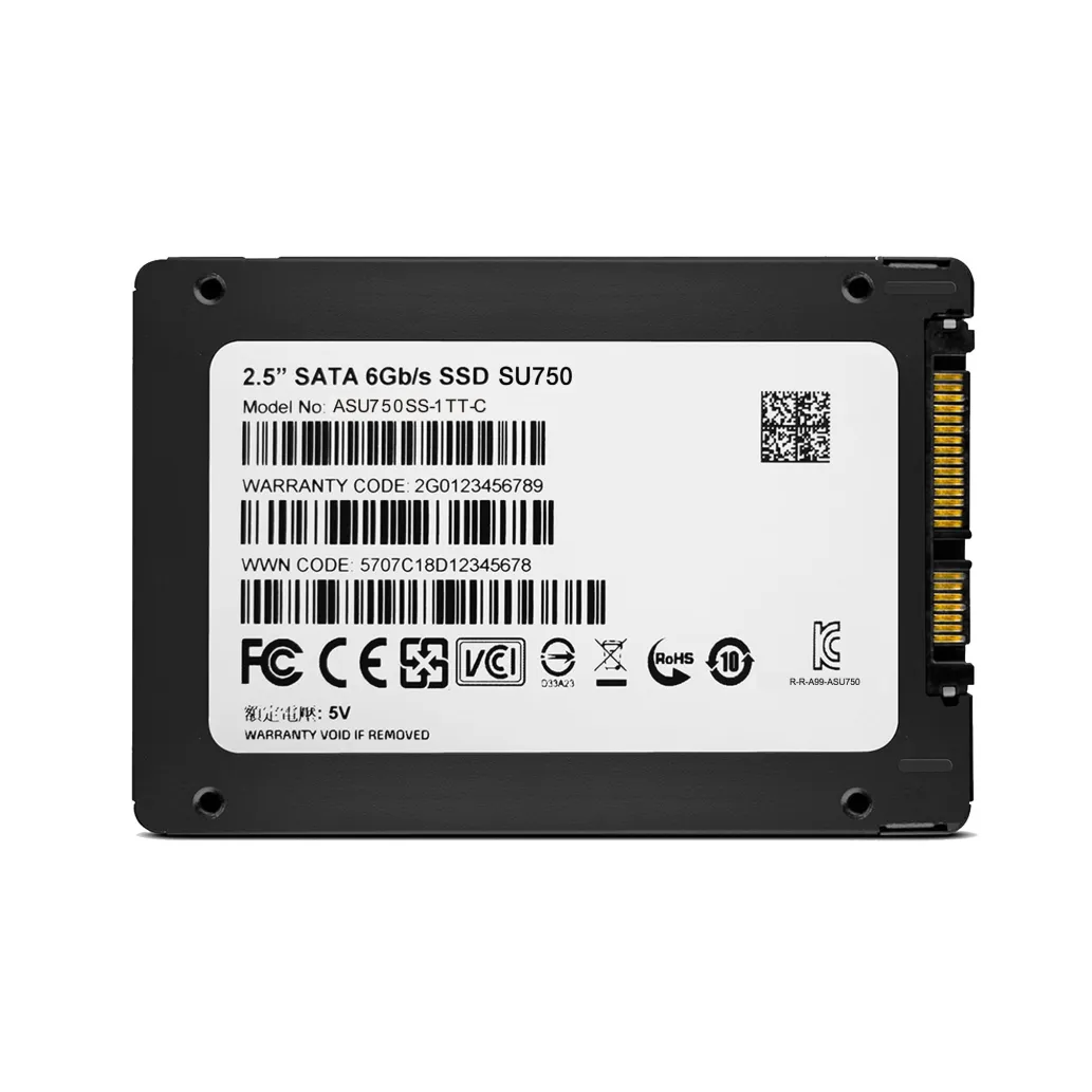 Disk SSD 6,4cm (2,5") 256GB SATA3 Adata SU750 3D TLC 550/520MB/s (ASU750SS-256GT-C) Disk SSD 6,4cm (2,5") 256GB SATA3 Adata SU750 3D TLC 550/520MB/s (ASU750SS-256GT-C)