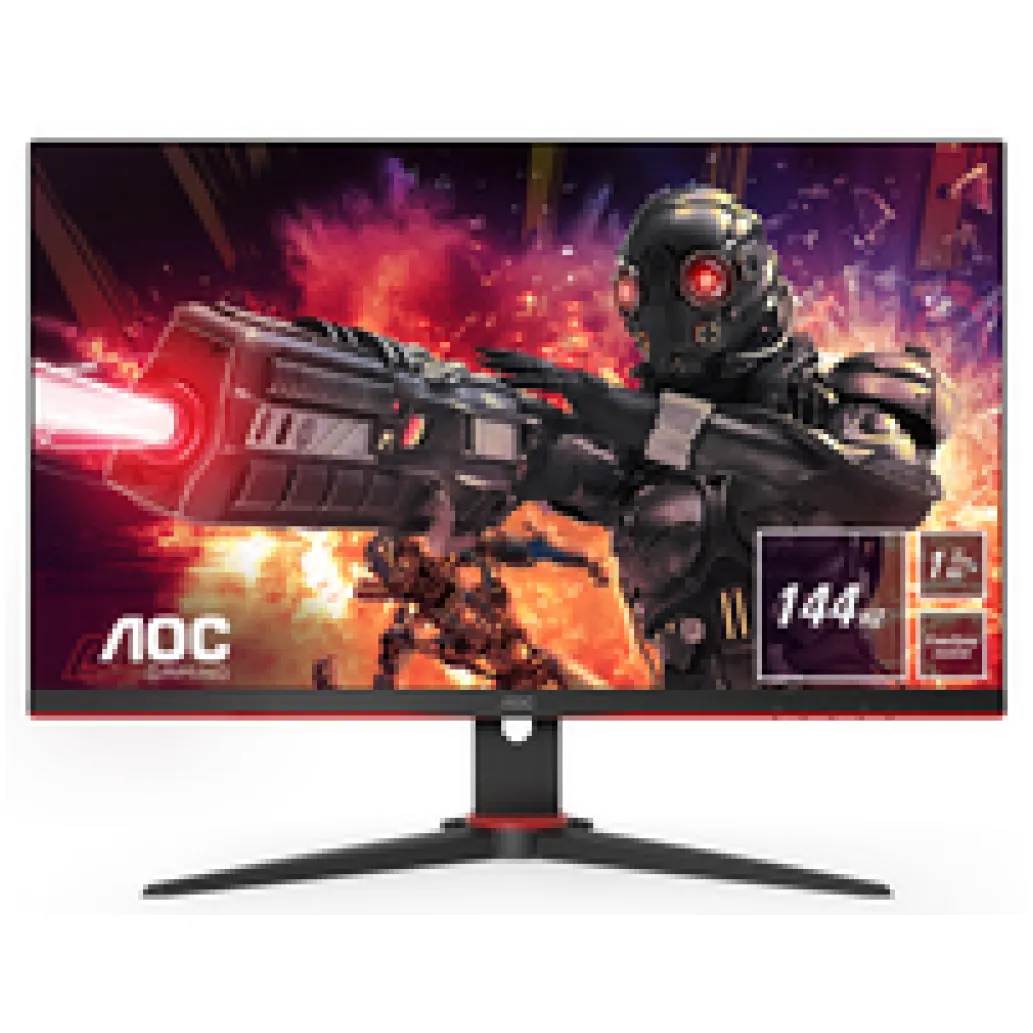 Monitor AOC 68,6 cm (27,0") 27G2AE/BK 1920x1080 Gaming 144Hz IPS 1ms VGA 2xHDMI DisplayPort zvočniki sRGB 118% FreeSync Premium Monitor AOC 68,6 cm (27,0") 27G2AE/BK 1920x1080 Gaming 144Hz IPS 1ms VGA 2xHDMI DisplayPort zvočniki sRGB 118% FreeSync Premium