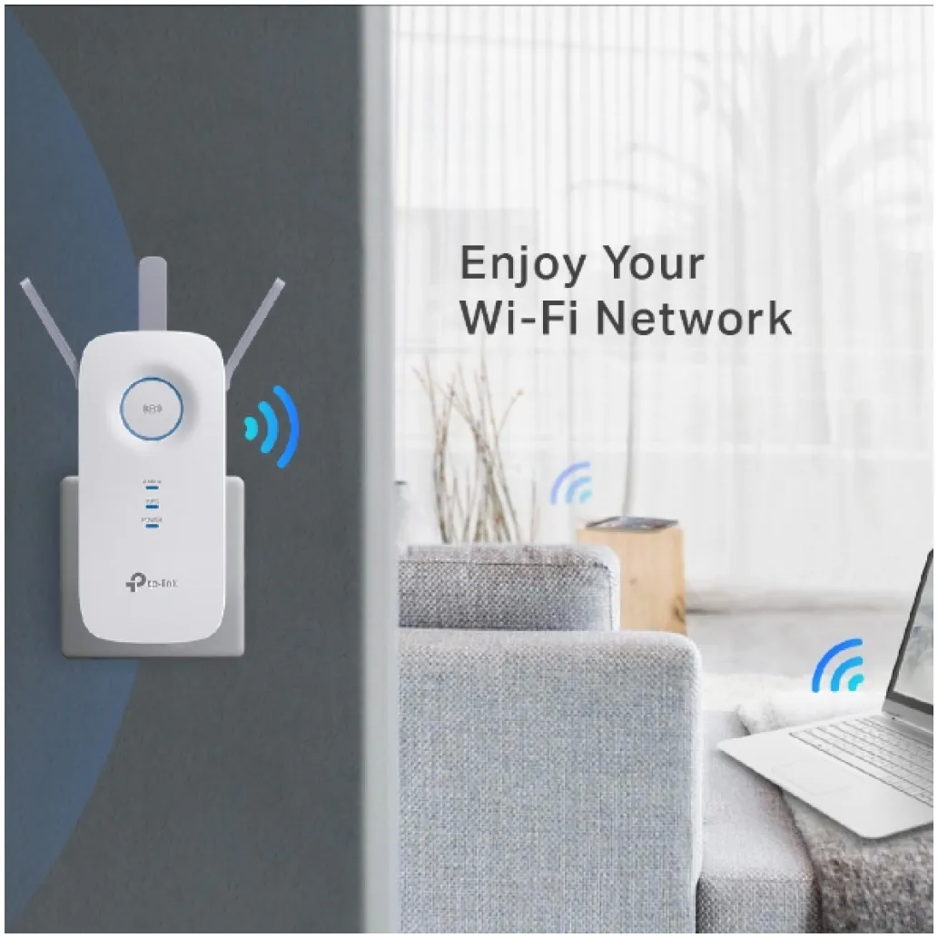 Razširitev brezžičnega omrežja TP-Link WiFi5 802.11ac AC1750 1300Mbit/s 1xRJ45 3x antena (RE450) Razširitev brezžičnega omrežja TP-Link WiFi5 802.11ac AC1750 1300Mbit/s 1xRJ45 3x antena (RE450)