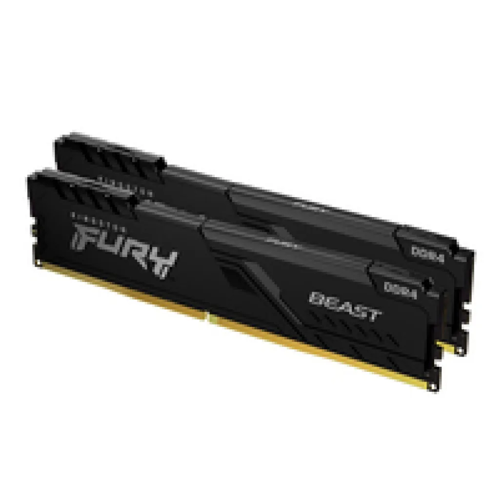 DDR4 64GB 3600MHz CL18 KIT (2x32GB) Kingston Fury Beast XMP2.0 1,35V Gaming črna (KF436C18BBK2/64) DDR4 64GB 3600MHz CL18 KIT (2x32GB) Kingston Fury Beast XMP2.0 1,35V Gaming črna (KF436C18BBK2/64)
