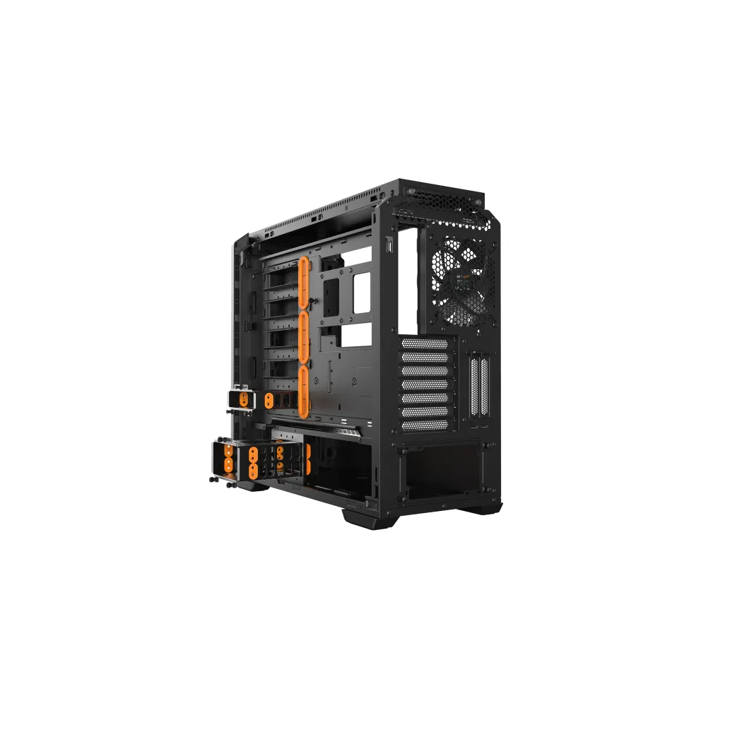 Ohišje Be quiet! ATX Silent Base 601 (BGW25) midi-ATX črno/oranžno ohišje Ohišje Be quiet! ATX Silent Base 601 (BGW25) midi-ATX črno/oranžno ohišje