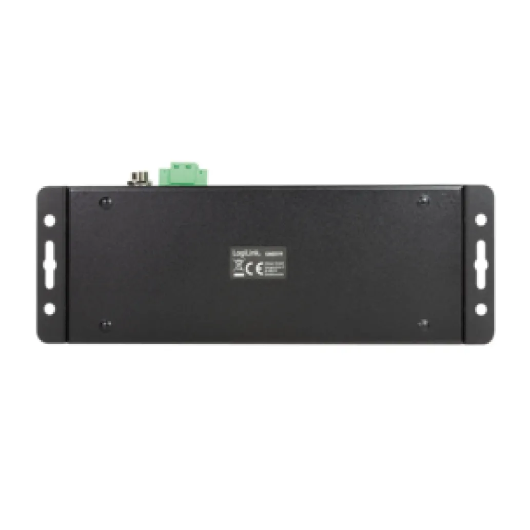 HUB USB-C Industrijski 4xUSB3.0 3xUSB-C LogiLink+ napajalnik črn (UA0319) HUB USB-C Industrijski 4xUSB3.0 3xUSB-C LogiLink+ napajalnik črn (UA0319)