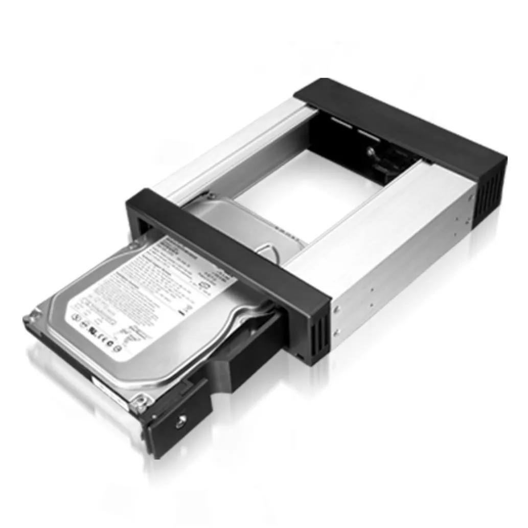 Ohišje za trdi disk 3,5" Icybox IB-158SK-B mobilni hot-swap SATA Ohišje za trdi disk 3,5" Icybox IB-158SK-B mobilni hot-swap SATA