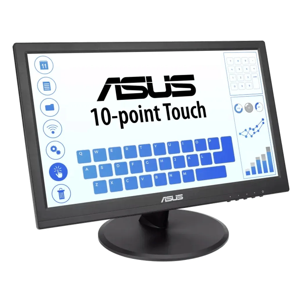 Monitor touch Asus 39,6 cm (15,6") VT168HR 1366x768 POS TN 5ms VGA HDMI USB Monitor touch Asus 39,6 cm (15,6") VT168HR 1366x768 POS TN 5ms VGA HDMI USB