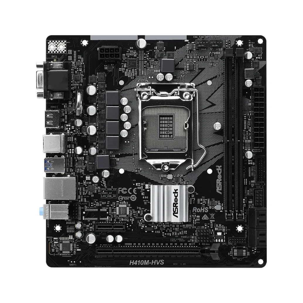 MB 1200 Asrock H410M-HVS VGA HDMI MB 1200 Asrock H410M-HVS VGA HDMI