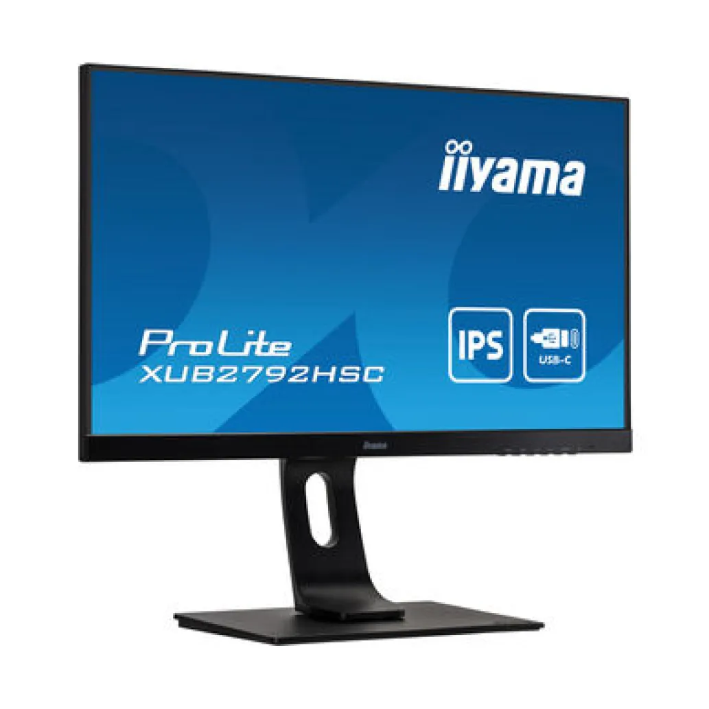 Monitor Iiyama 68,6 cm (27,0") XUB2792HSC-B1 1920x1080 75Hz IPS 4ms HDMI DisplayPort USB-C 65W 2xUSB3.0 Zvočniki sRGB99% Monitor Iiyama 68,6 cm (27,0") XUB2792HSC-B1 1920x1080 75Hz IPS 4ms HDMI DisplayPort USB-C 65W 2xUSB3.0 Zvočniki sRGB99%