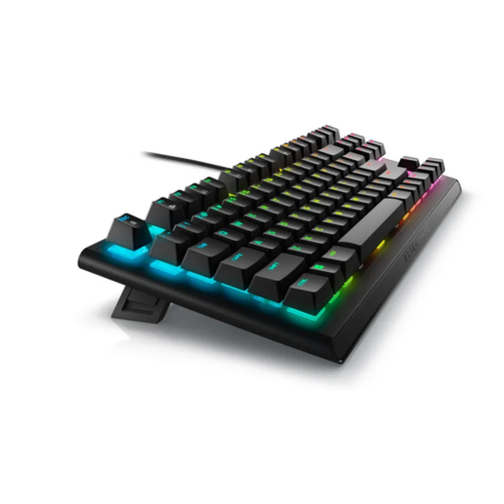 Gaming Tipkovnica USB-A Dell Alienware AW420K US | črna ARGB (545-BBDY) Gaming Tipkovnica USB-A Dell Alienware AW420K US | črna ARGB (545-BBDY)