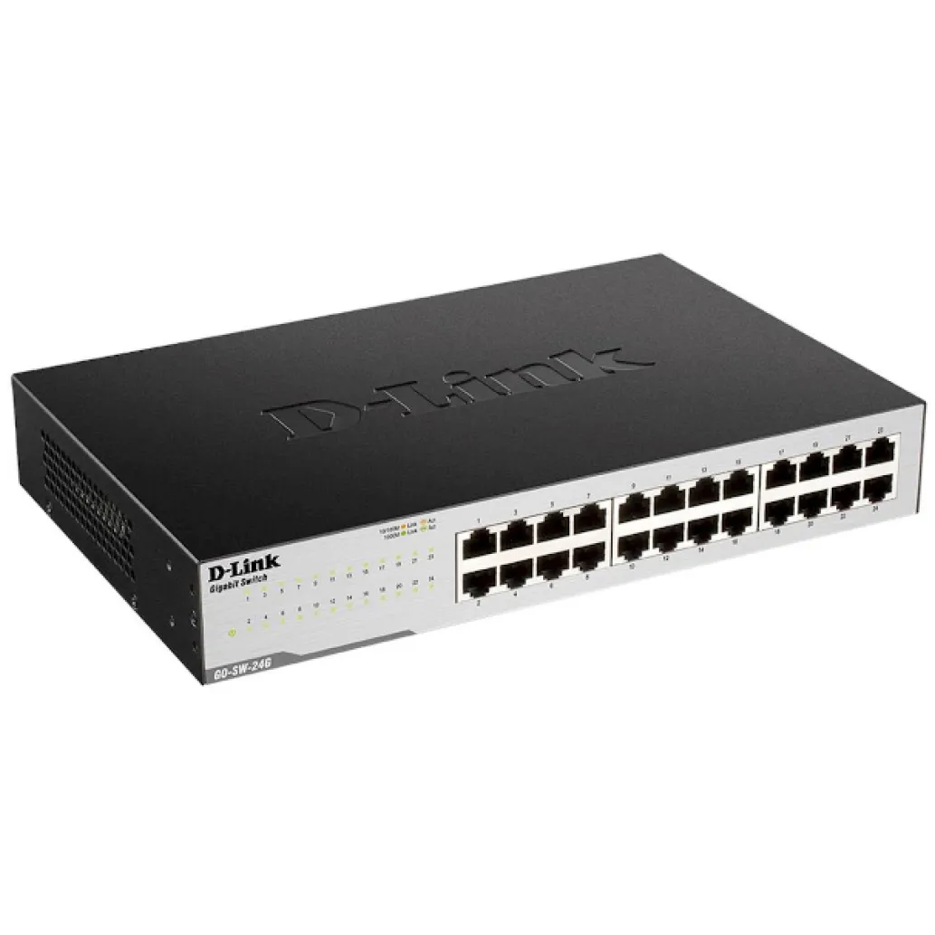 STIKALO 24-PORT D-link 100/1000 (GO-SW-24G/E) STIKALO 24-PORT D-link 100/1000 (GO-SW-24G/E)