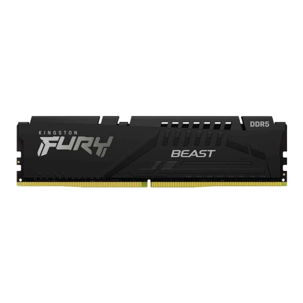 DDR5 16GB 5600MHz CL40 Single (1x16GB) Kingston Fury Beast XMP3.0 1,25V Gaming (KF556C40BB-16) DDR5 16GB 5600MHz CL40 Single (1x16GB) Kingston Fury Beast XMP3.0 1,25V Gaming (KF556C40BB-16)