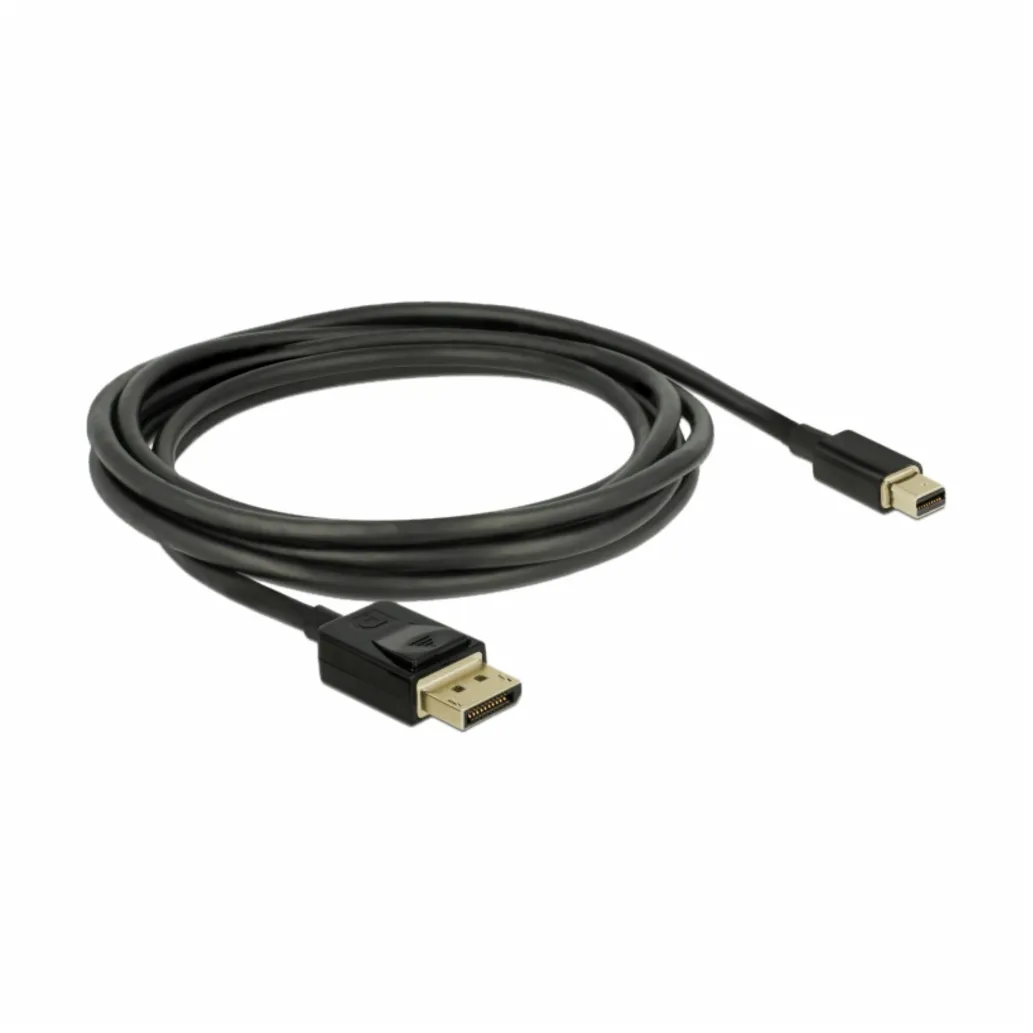 Kabel DisplayPort mini (m) => DisplayPort (m) 2,00m Delock 8K@60Hz (84928) Kabel DisplayPort mini (m) => DisplayPort (m) 2,00m Delock 8K@60Hz (84928)