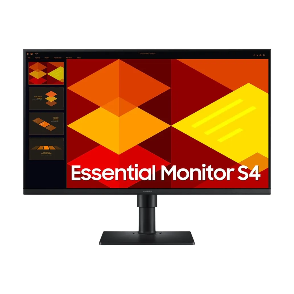 Monitor Samsung 68,6 cm (27,0") S27D400GAU 1920x1080 100Hz IPS 5ms 2xHDMI DisplayPort 2xUSB2.0 Pivot NTSC72% EssentialS4 Monitor Samsung 68,6 cm (27,0") S27D400GAU 1920x1080 100Hz IPS 5ms 2xHDMI DisplayPort 2xUSB2.0 Pivot NTSC72% EssentialS4