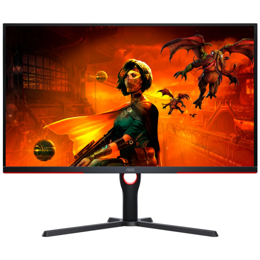 Monitor AOC 80 cm (31,5") U32G3X 3840x2160 Gaming 144Hz Fast-IPS 1ms 2xHDMI 2xDisplayPort HAS Zvočniki 3H sRGB122% AdaptiveSync FreeSync G-Sync Compatible G3 Monitor AOC 80 cm (31,5") U32G3X 3840x2160 Gaming 144Hz Fast-IPS 1ms 2xHDMI 2xDisplayPort HAS Zvočniki 3H sRGB122% AdaptiveSync FreeSync G-Sync Compatible G3