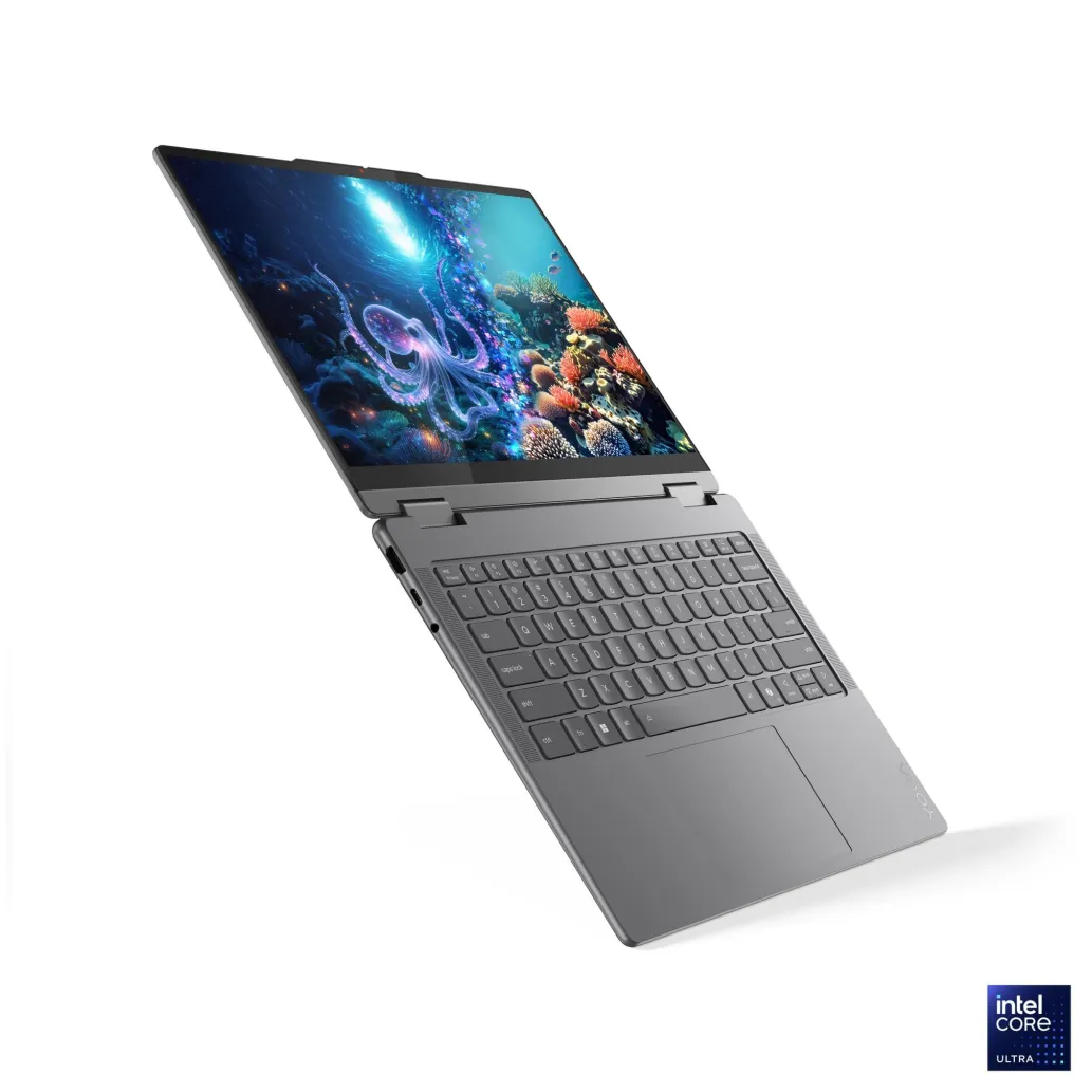 Prenosnik Lenovo 35,5 cm (14,0") Yoga 7 2-in-1 1920x1200 OLED na dotik 400nit Ultra 7-256V/16GB/SSD1TB/BL/AI Chip: 47 TOPs/ALU/Intel Arc 140V/Win11Home (83JQ0025SC) Prenosnik Lenovo 35,5 cm (14,0") Yoga 7 2-in-1 1920x1200 OLED na dotik 400nit Ultra 7-256V/16GB/SSD1TB/BL/AI Chip: 47 TOPs/ALU/Intel Arc 140V/Win11Home (83JQ0025SC)