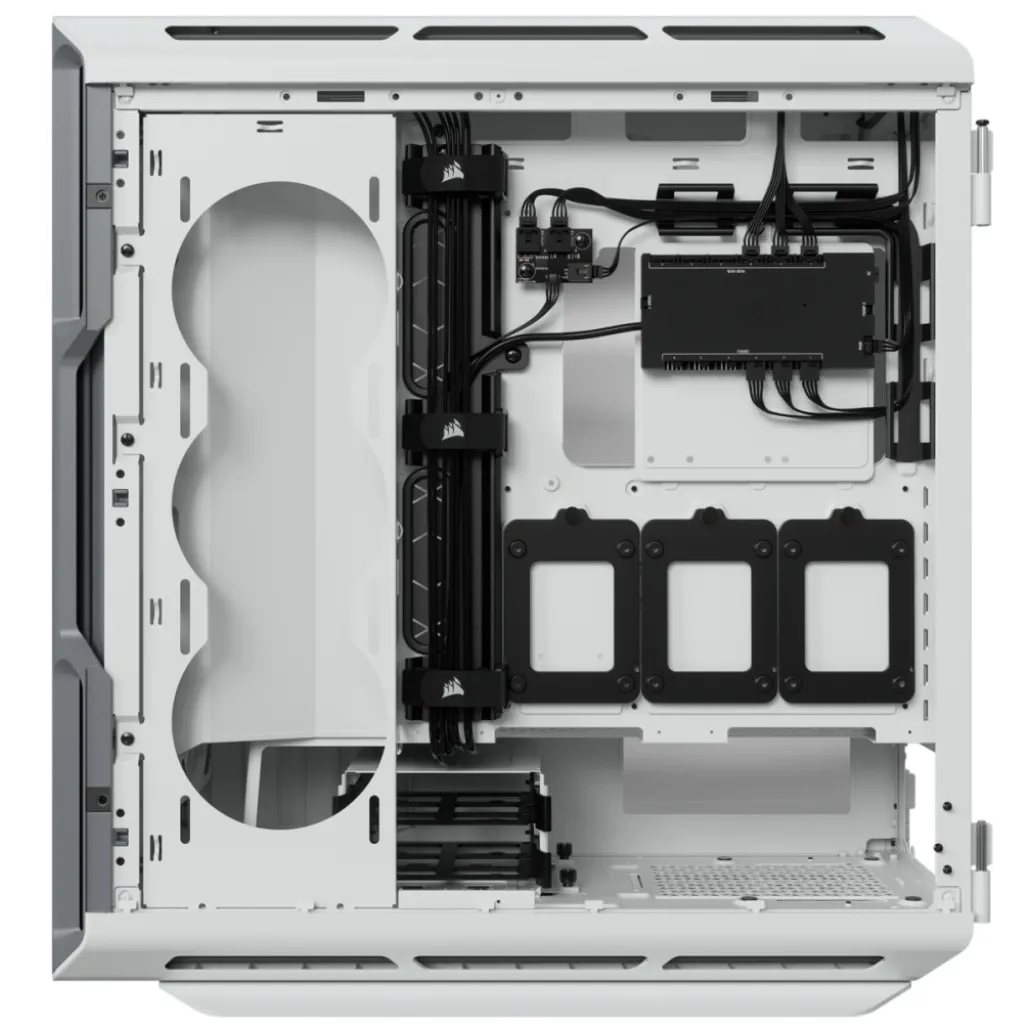 Ohišje Corsair CUE 5000T ATX - bela RGB Ohišje Corsair CUE 5000T ATX - bela RGB