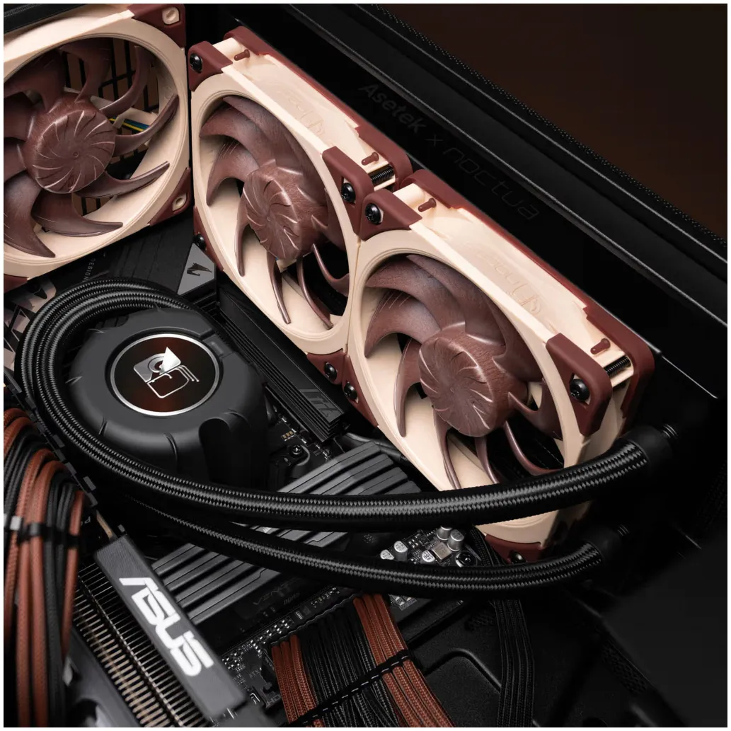 Vodno hlajenje Noctua NL-LC1-24 - 240mm črna-rjava (NL-LC1-24) Vodno hlajenje Noctua NL-LC1-24 - 240mm črna-rjava (NL-LC1-24)