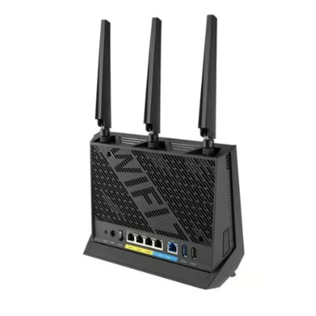 Usmerjevalnik brezžični Asus RT-BE86U WiFi7 802.11be BE6800 10000Mbit/s MU-MIMO 4xLAN 3x antena (90IG08W0-MO9A0V) Usmerjevalnik brezžični Asus RT-BE86U WiFi7 802.11be BE6800 10000Mbit/s MU-MIMO 4xLAN 3x antena (90IG08W0-MO9A0V)