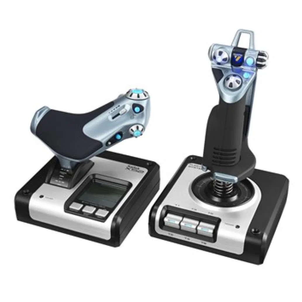 Joystick Logitech G Saitek X52 FLIGHT Control System, Hotas (945-000006) Joystick Logitech G Saitek X52 FLIGHT Control System, Hotas (945-000006)