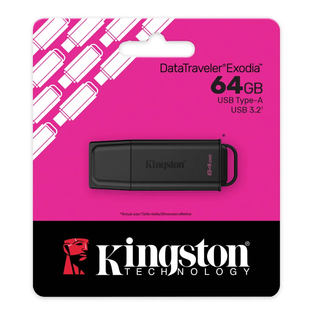 KINGSTON DataTraveler Exodia 64GB USB 3.2 Gen1 DTXG2/64GB USB ključ KINGSTON DataTraveler Exodia 64GB USB 3.2 Gen1 DTXG2/64GB USB ključ