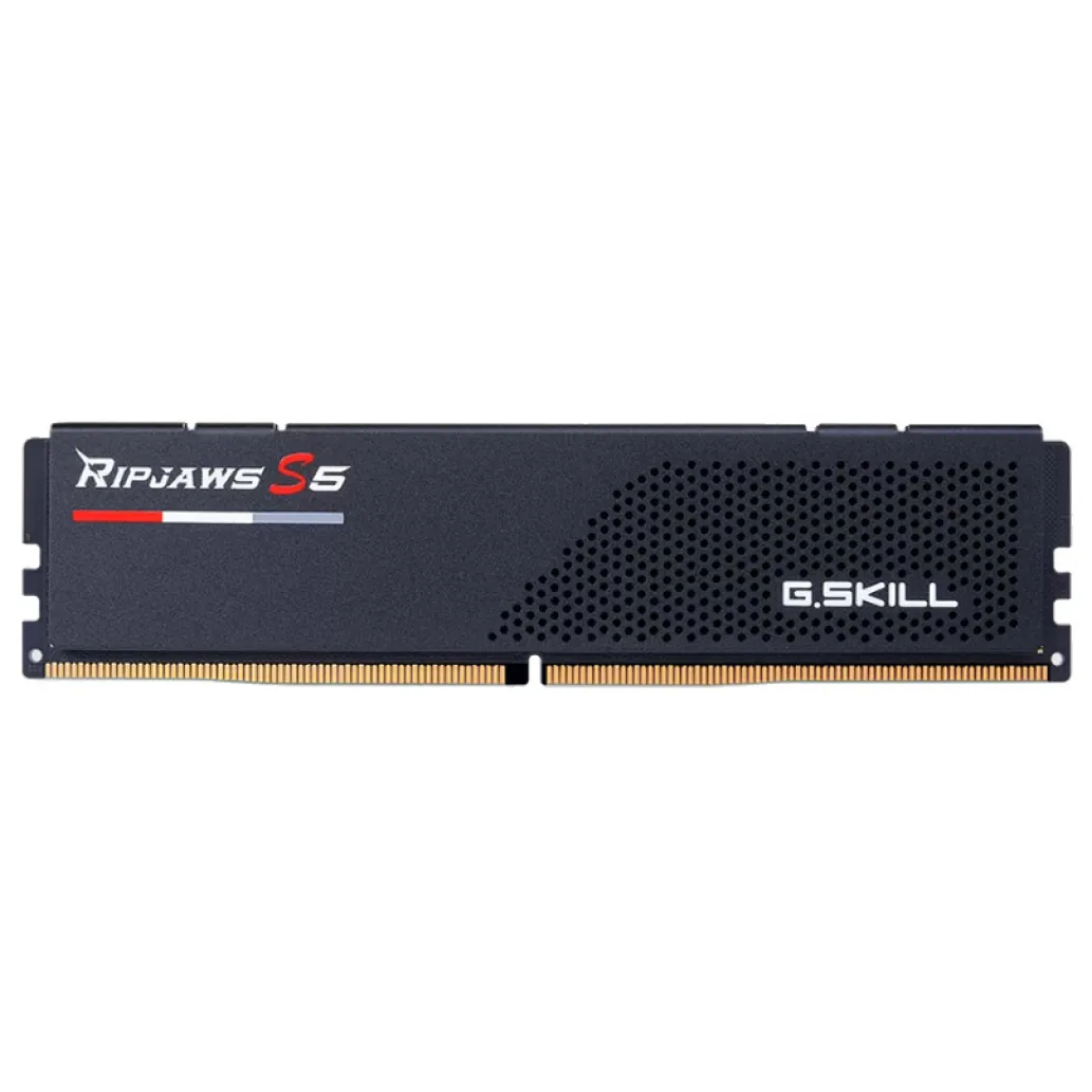 DDR5 16GB 6000MHz CL36 Single (1x16GB) G.Skill Ripjaws S5 XMP3.0 EXPO 1,35V Gaming črna (F5-6000J3636F16GX1-RS5K) DDR5 16GB 6000MHz CL36 Single (1x16GB) G.Skill Ripjaws S5 XMP3.0 EXPO 1,35V Gaming črna (F5-6000J3636F16GX1-RS5K)