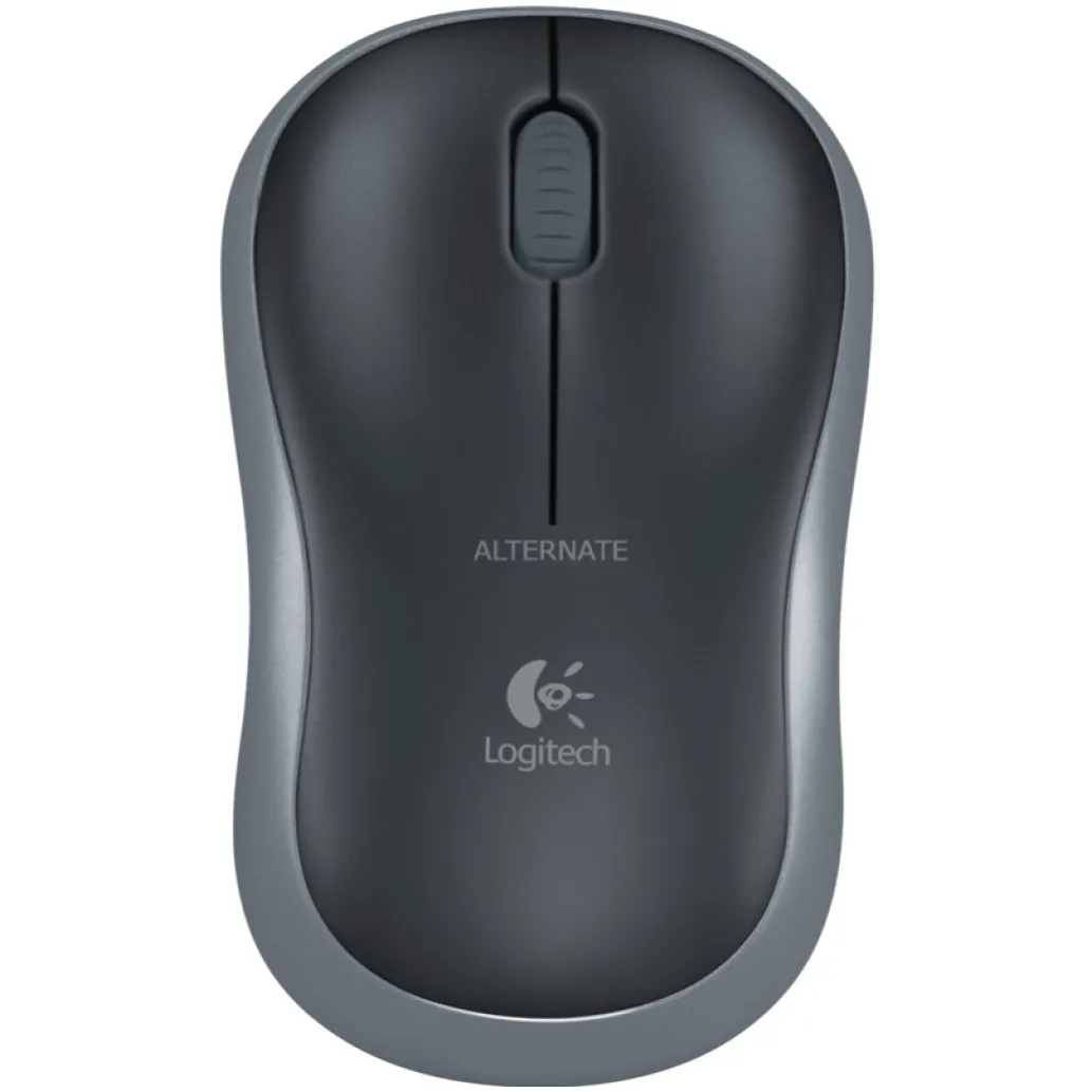 Miš Logitech brezžična za notesnike M185 siva nano (910-002238) Miš Logitech brezžična za notesnike M185 siva nano (910-002238)