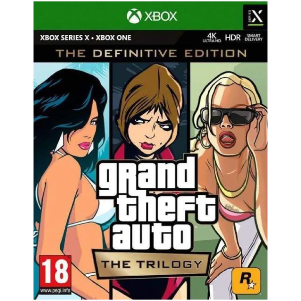 Igra za Xbox One/Series X Grand Theft Auto: The Trilogy - Definitive Edition Igra za Xbox One/Series X Grand Theft Auto: The Trilogy - Definitive Edition