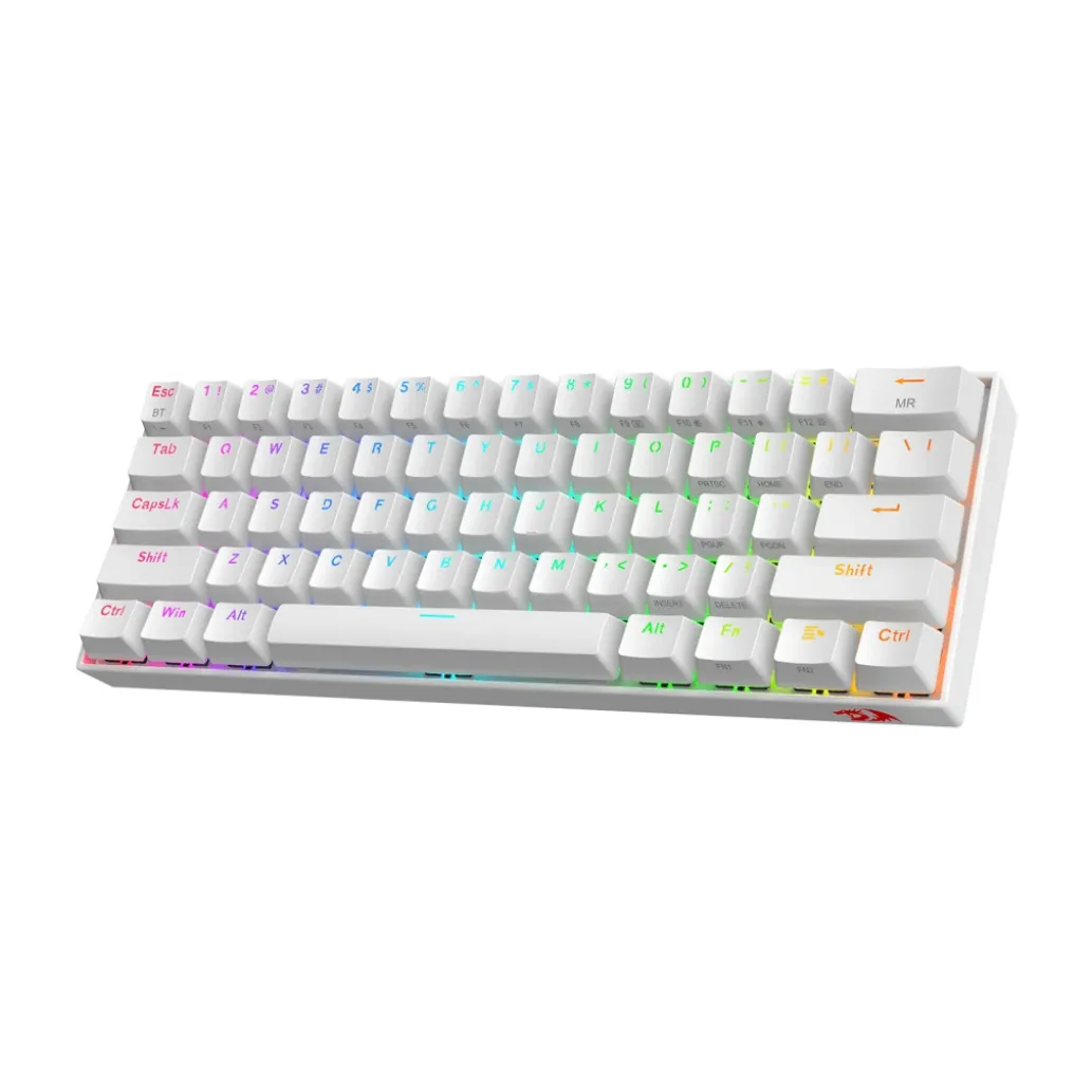 Gaming Tipkovnica Žična Redragon K530 US | Slovenski nabor znakov bela RGB (Red switch) (15524) Gaming Tipkovnica Žična Redragon K530 US | Slovenski nabor znakov bela RGB (Red switch) (15524)