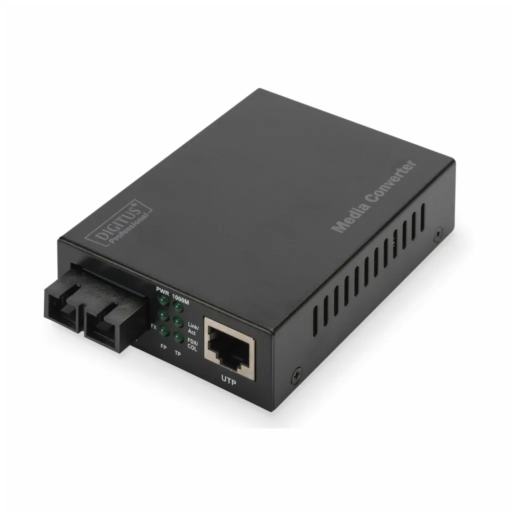 Mrežni adapter LAN RJ45 <=> SC MM 1Gb/s Digitus (DN-82120-1) Mrežni adapter LAN RJ45 <=> SC MM 1Gb/s Digitus (DN-82120-1)