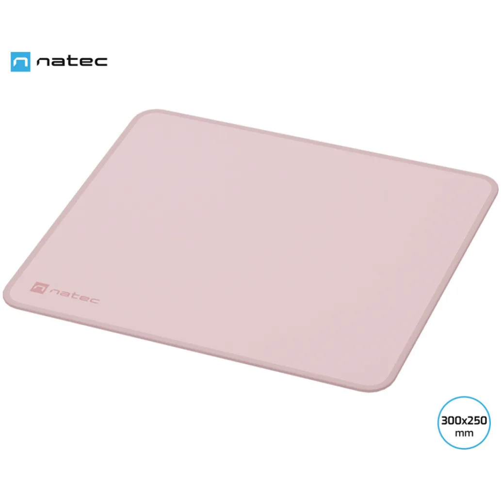 Podloga za miško NATEC tkanina 300x250mm Colors M vodoodporna roza (POD-NAT-COLORS-M-P) Podloga za miško NATEC tkanina 300x250mm Colors M vodoodporna roza (POD-NAT-COLORS-M-P)