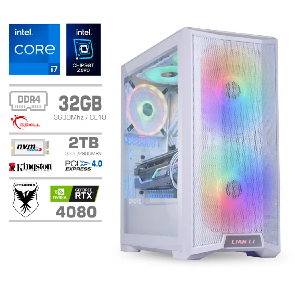 Računalnik MEGA TWR S10 i7-12700K/RTX4080/32GB/2TB-4.0/1000W/Brez OS/bela RGB Računalnik MEGA TWR S10 i7-12700K/RTX4080/32GB/2TB-4.0/1000W/Brez OS/bela RGB