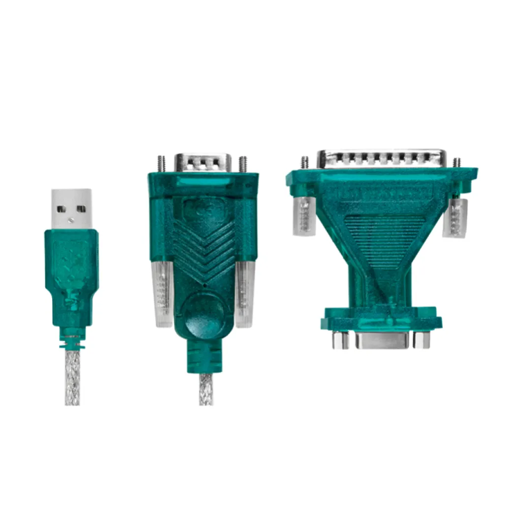 Adapter USB => serijski DB09 in DB25 (RS-232, 9pin in 25pin 1,30m Logilink Win11 (UA0042B) EOLS-P Adapter USB => serijski DB09 in DB25 (RS-232, 9pin in 25pin 1,30m Logilink Win11 (UA0042B) EOLS-P