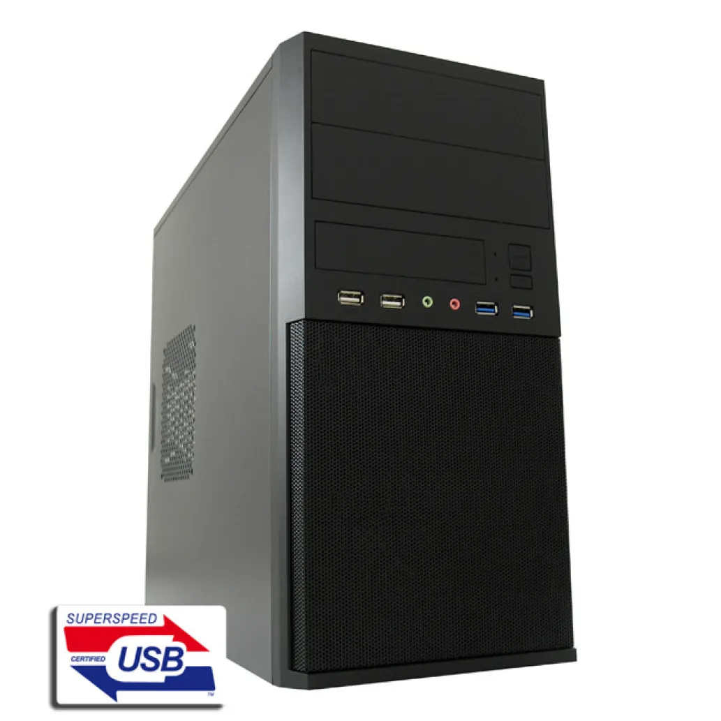 Ohišje LC Power 2004MB-V2 MidiATX - črna Ohišje LC Power 2004MB-V2 MidiATX - črna