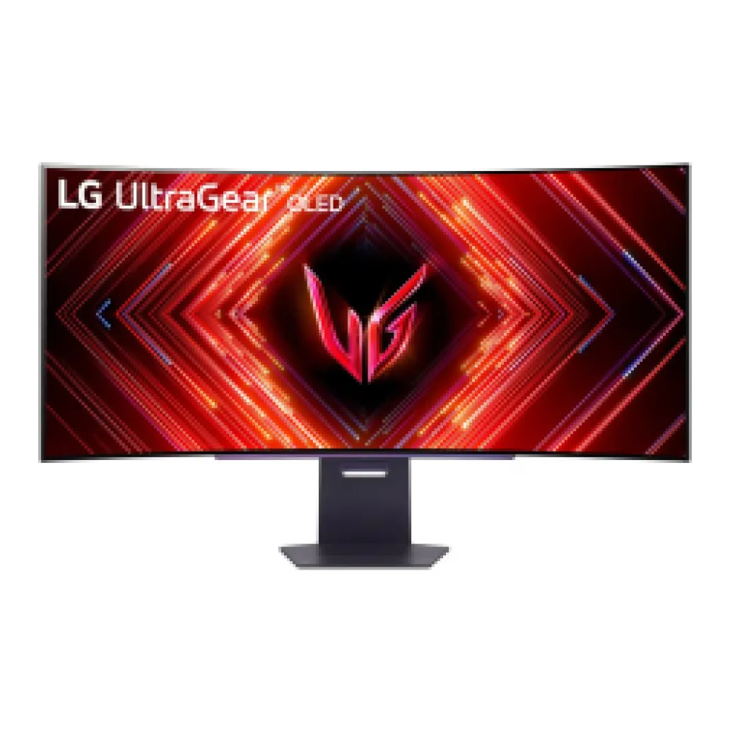 Monitor LG 114,3 cm (45") 45GS95QX-B 3440x1440 Curved Gaming 240Hz OLED 0,03ms 2xHDMI DisplayPort 2xUSB3.0 HAS DCI-P3-98,5% FreeSync Premium PRO G-Sync Compatible HDR400 UltraGear Monitor LG 114,3 cm (45") 45GS95QX-B 3440x1440 Curved Gaming 240Hz OLED 0,03ms 2xHDMI DisplayPort 2xUSB3.0 HAS DCI-P3-98,5% FreeSync Premium PRO G-Sync Compatible HDR400 UltraGear