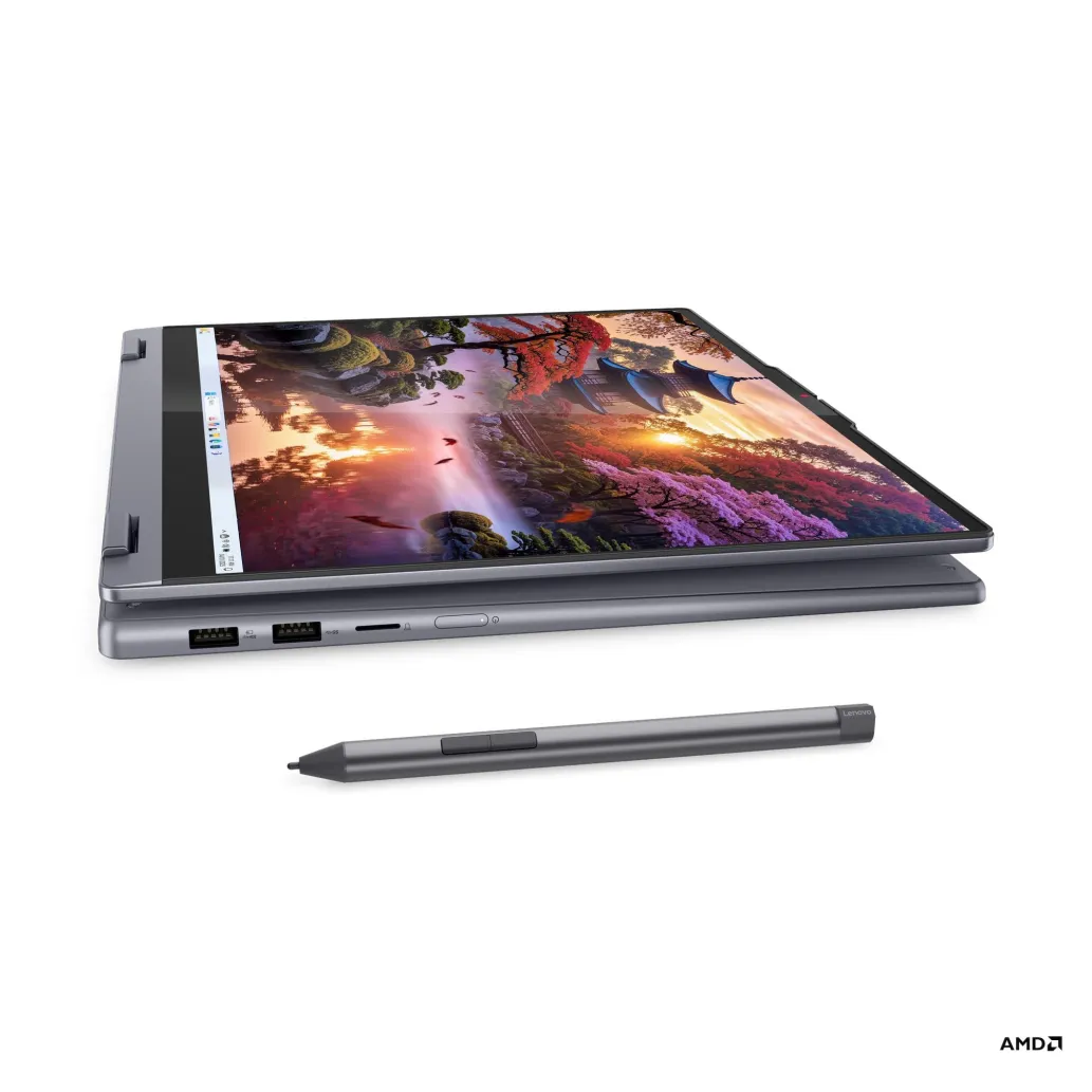 Prenosnik Lenovo 40,64 cm (16,0") IdeaPad 5 2-in-1 1920x1200 IPS na dotik 300nit Ryzen AI 7 350/16GB/SSD1TB/BL/AI Chip: 50 TOPs/Pisalo/AMD Radeon 860M/Win11Home (83KU000CSC) Prenosnik Lenovo 40,64 cm (16,0") IdeaPad 5 2-in-1 1920x1200 IPS na dotik 300nit Ryzen AI 7 350/16GB/SSD1TB/BL/AI Chip: 50 TOPs/Pisalo/AMD Radeon 860M/Win11Home (83KU000CSC)