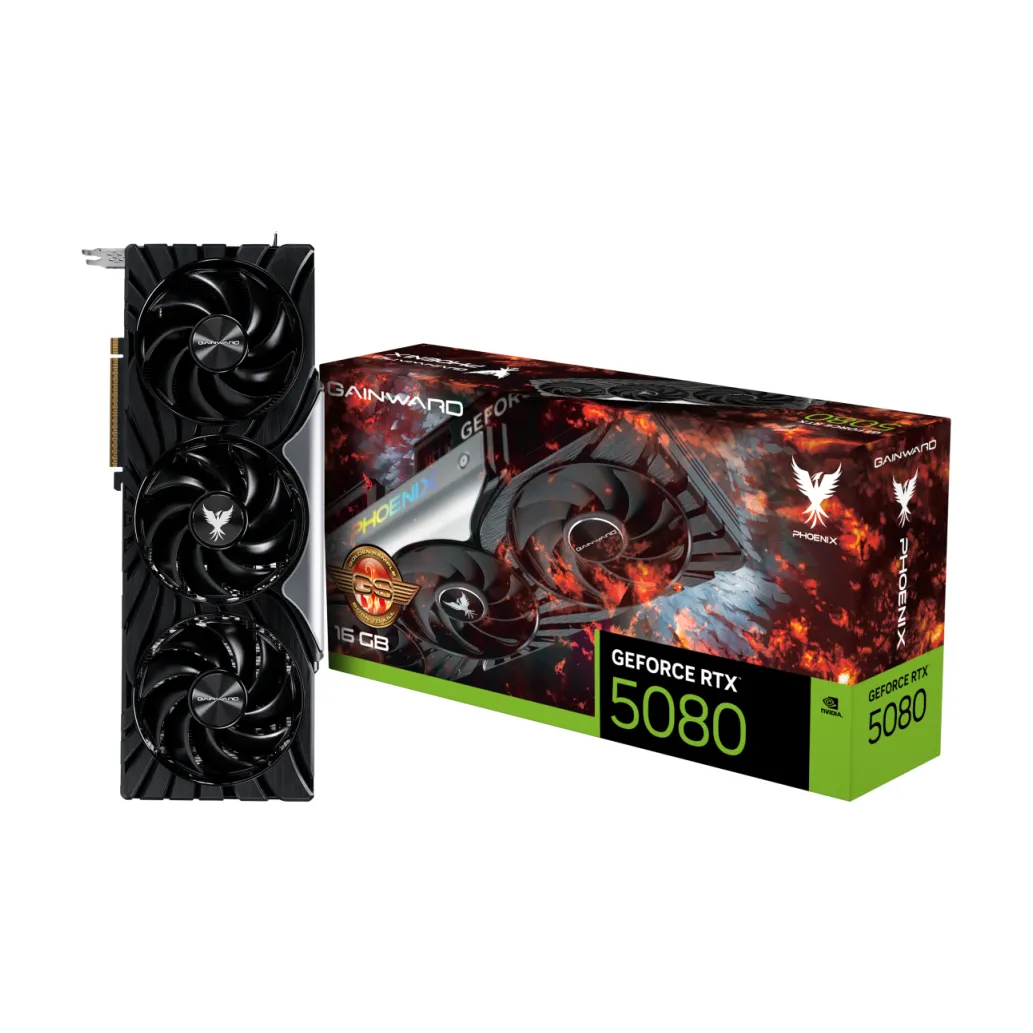 Grafična kartica nVidia RTX5080 Gainward Phoenix GS - 16GB GDDR7 (NE75080S19T2-GB2031X) Grafična kartica nVidia RTX5080 Gainward Phoenix GS - 16GB GDDR7 (NE75080S19T2-GB2031X)