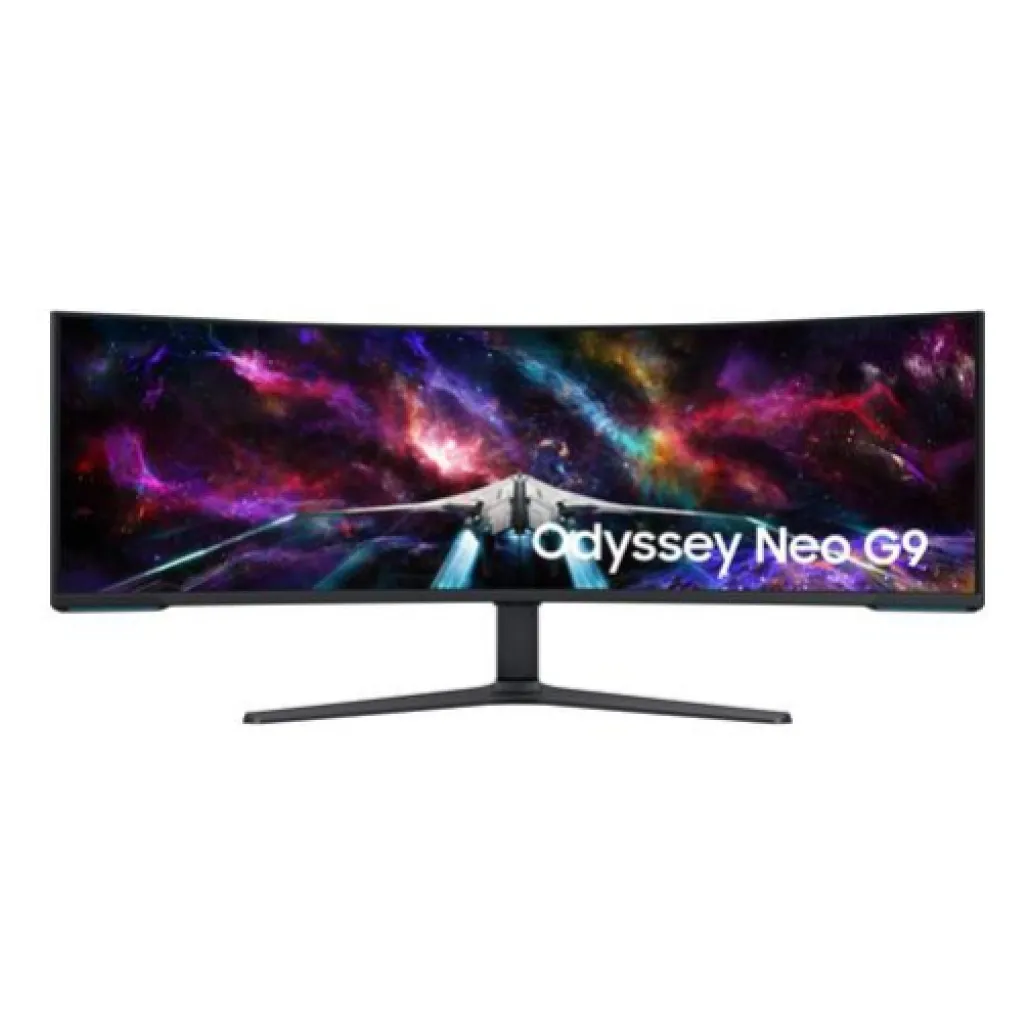 Monitor Samsung 144,8 cm (57") S57CG952NU 7680x2160 Curved Gaming 240Hz VA Quantum Mini LED 1ms 3xHDMI DisplayPort 2xUSB3.0 HAS FreeSync Premium Pro KVM HDR1000 Odyssey Neo G9 Monitor Samsung 144,8 cm (57") S57CG952NU 7680x2160 Curved Gaming 240Hz VA Quantum Mini LED 1ms 3xHDMI DisplayPort 2xUSB3.0 HAS FreeSync Premium Pro KVM HDR1000 Odyssey Neo G9