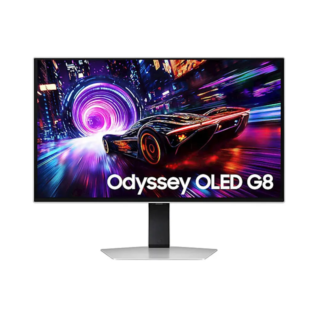 Monitor Samsung 68,6 cm (27,0") S27FG810SU 3840x2160 Curved Gaming 240Hz OLED 0,03ms 2xHDMI DisplayPort 2xUSB3.2 HAS DCI-P3-99% FreeSync Premium PRO HDR400 Odyssey OLED G8 Monitor Samsung 68,6 cm (27,0") S27FG810SU 3840x2160 Curved Gaming 240Hz OLED 0,03ms 2xHDMI DisplayPort 2xUSB3.2 HAS DCI-P3-99% FreeSync Premium PRO HDR400 Odyssey OLED G8