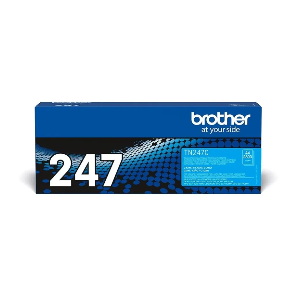 TONER Brother Cyan toner z visoko zmogljivostjo TN247C TONER Brother Cyan toner z visoko zmogljivostjo TN247C