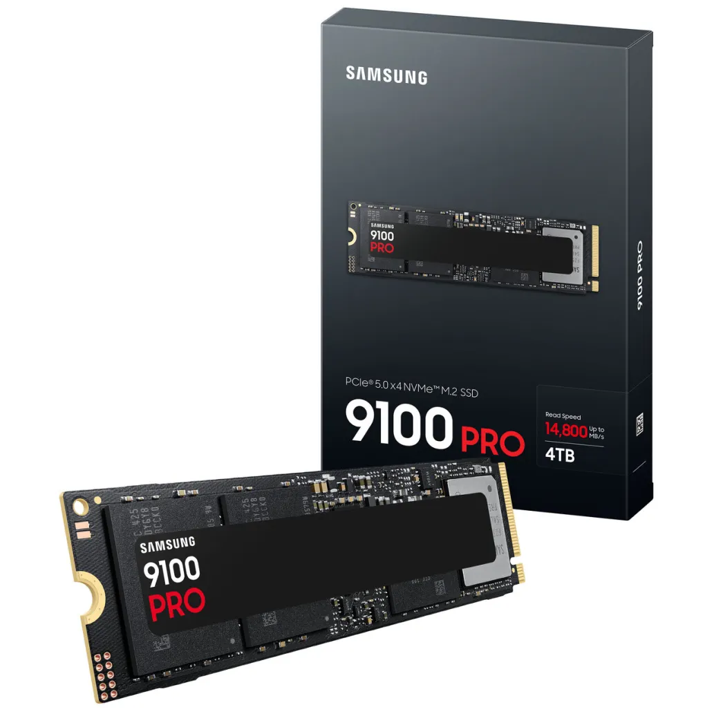 Disk SSD M.2 NVMe PCIe 5.0 4TB Samsung 9100 PRO 2280 14800/13400MB/s (MZ-VAP4T0BW) Disk SSD M.2 NVMe PCIe 5.0 4TB Samsung 9100 PRO 2280 14800/13400MB/s (MZ-VAP4T0BW)
