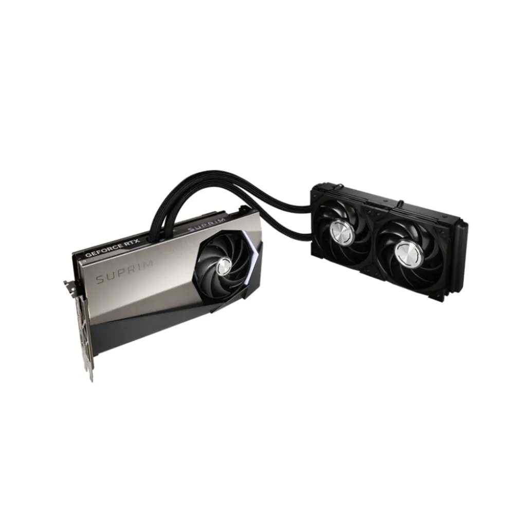 Grafična kartica nVidia RTX4090 MSI Suprim LIQUID X - 24GB GDDR6X (V510-007R) Grafična kartica nVidia RTX4090 MSI Suprim LIQUID X - 24GB GDDR6X (V510-007R)