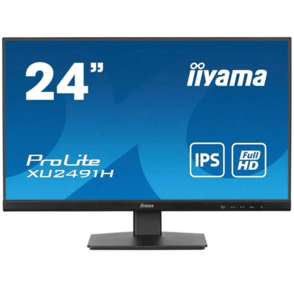 Monitor DEMO Iiyama 60,5 cm (23,8") XU2491H-B1 1920x1080 100Hz IPS 0,5ms HDMI DisplayPort sRGB96% AdaptiveSync ProLite / 24m Monitor DEMO Iiyama 60,5 cm (23,8") XU2491H-B1 1920x1080 100Hz IPS 0,5ms HDMI DisplayPort sRGB96% AdaptiveSync ProLite / 24m