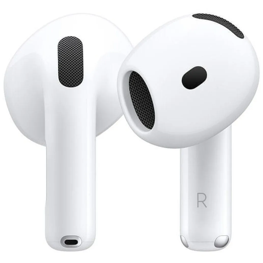 Slušalke brezžične Apple ušesne z mikrofonom BT AirPods 4 z active Noise Cancellation bela ANC Bluetooth (MXP93ZM/A) Slušalke brezžične Apple ušesne z mikrofonom BT AirPods 4 z active Noise Cancellation bela ANC Bluetooth (MXP93ZM/A)