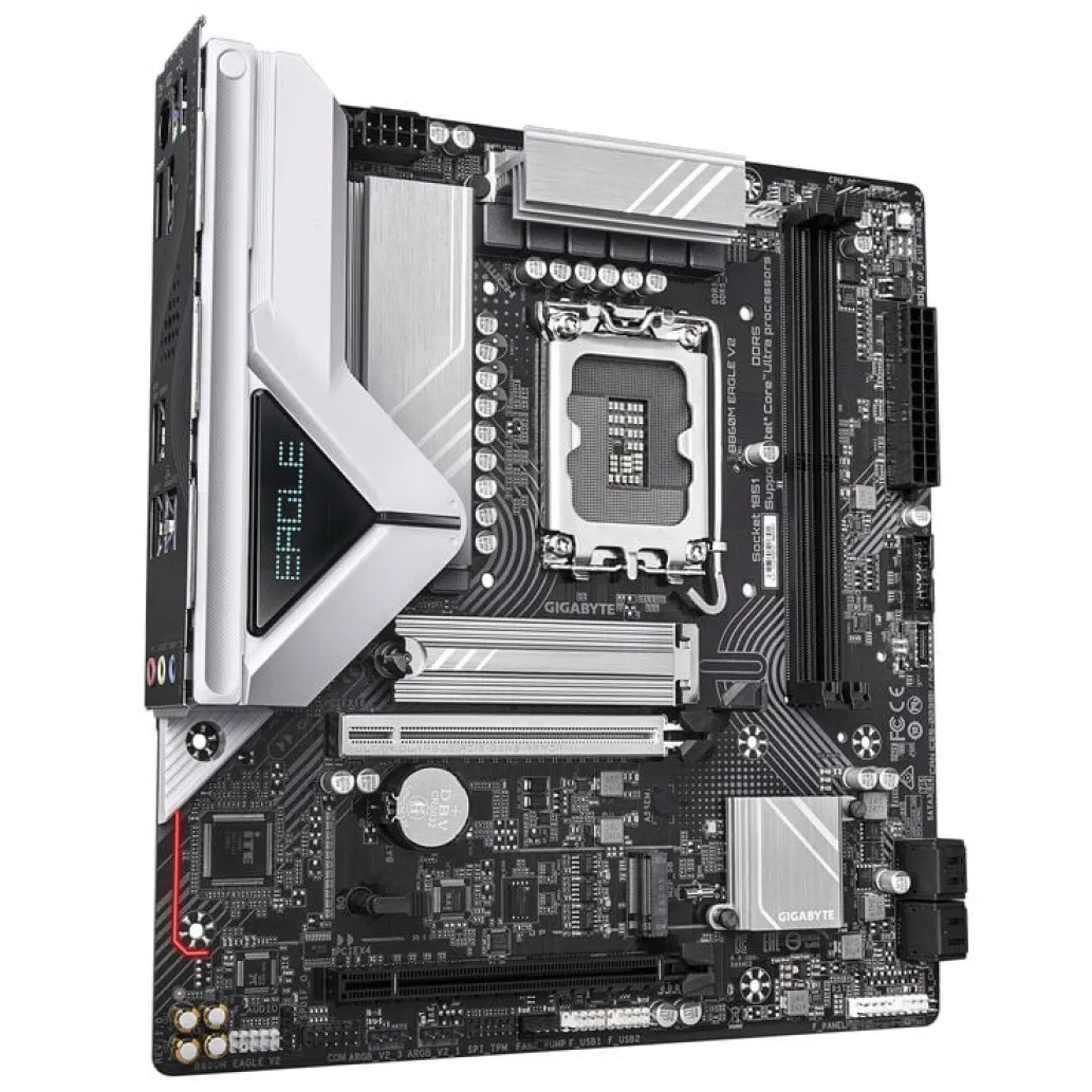 Osnovna plošča LGA1851 GigaByte B860M Eagle V2 microATX HDMI 1xDisplayPort 1.4 Osnovna plošča LGA1851 GigaByte B860M Eagle V2 microATX HDMI 1xDisplayPort 1.4