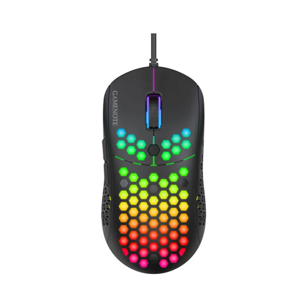 Miš USB HAVIT Gamenote MS878 optična gaming RGB 10000DPI – črna EOLS-P Miš USB HAVIT Gamenote MS878 optična gaming RGB 10000DPI – črna EOLS-P